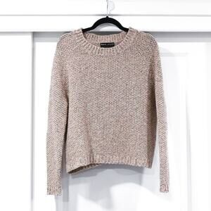 Madewell X Sezane Small Wool Neutral Knit Sweater